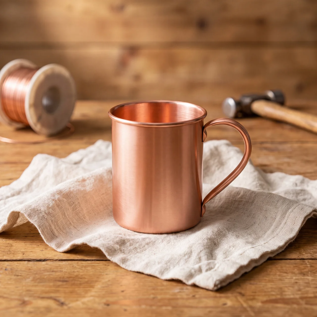 Wear Copper Copper Plain Mug 400ml