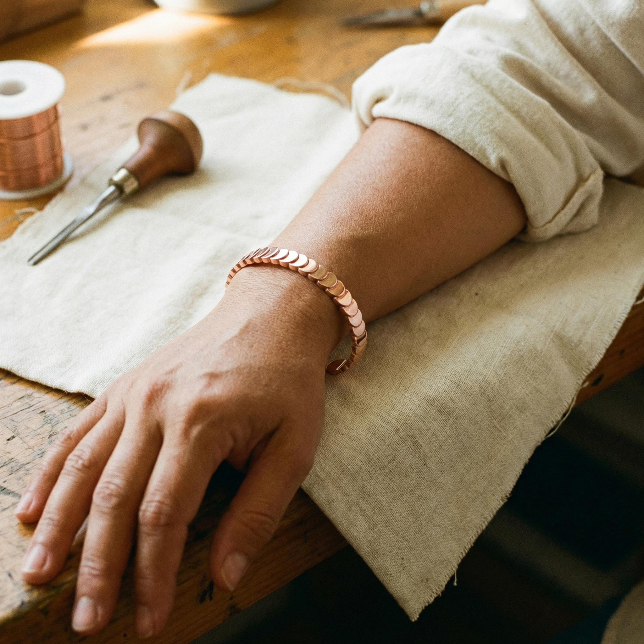 Wear Copper Tide Copper Bracelet