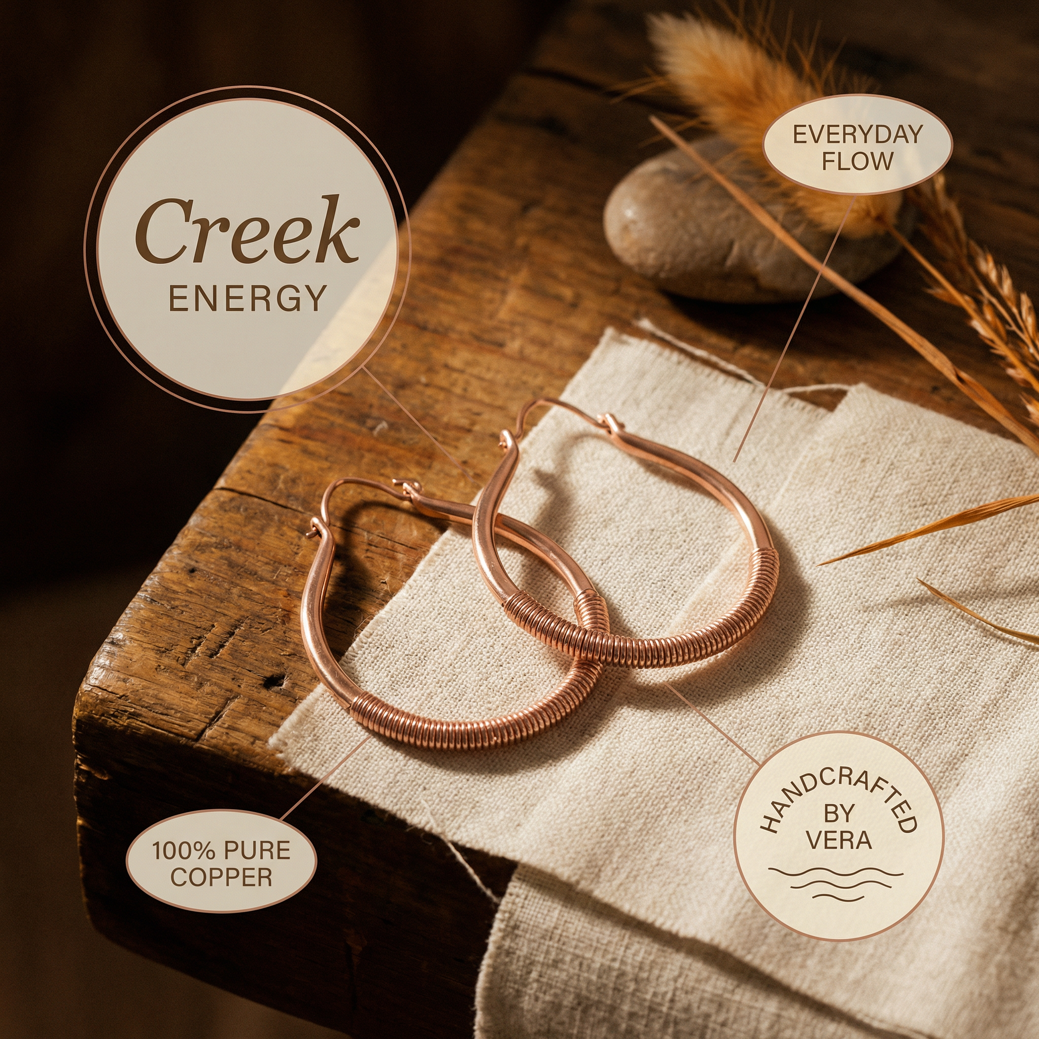 Wear Copper Creek Copper Earrings