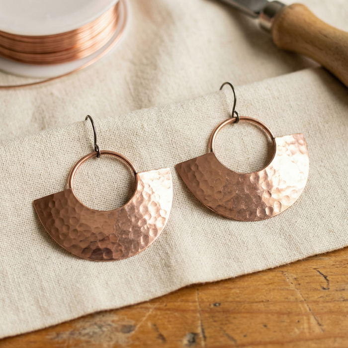 Wear Copper Sol Copper Earrings