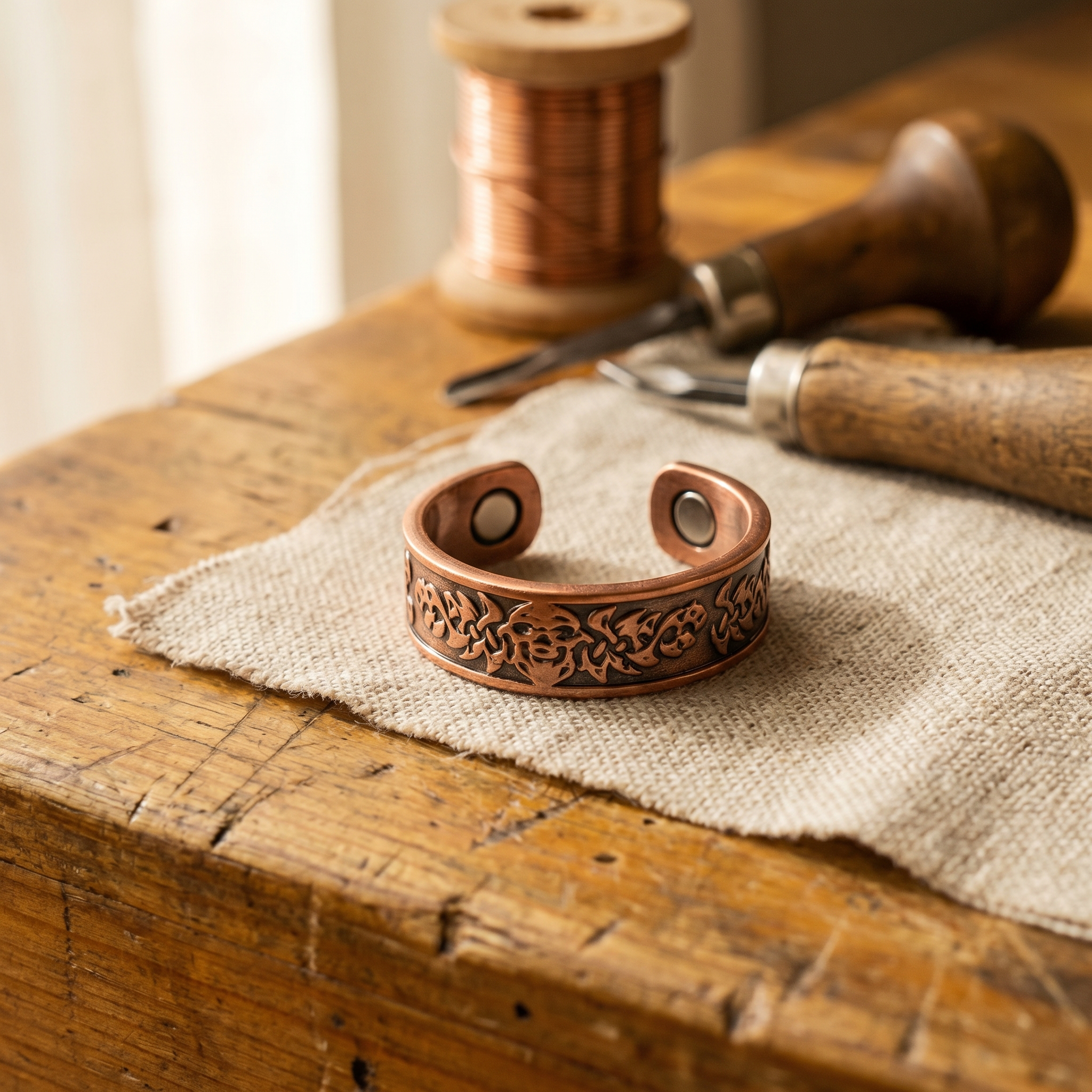 Wear Copper Clag Copper Ring
