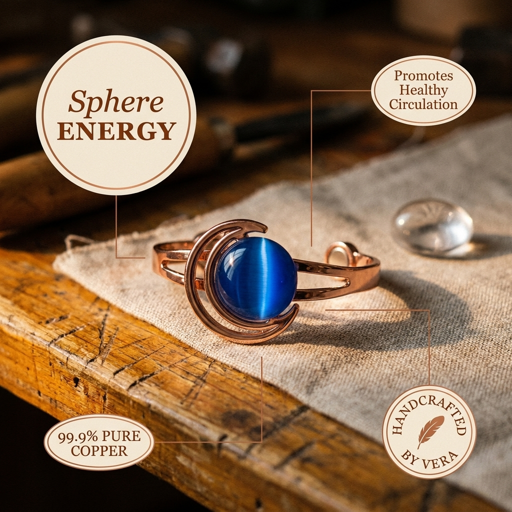 Wear Copper Sphere Copper Bracelet