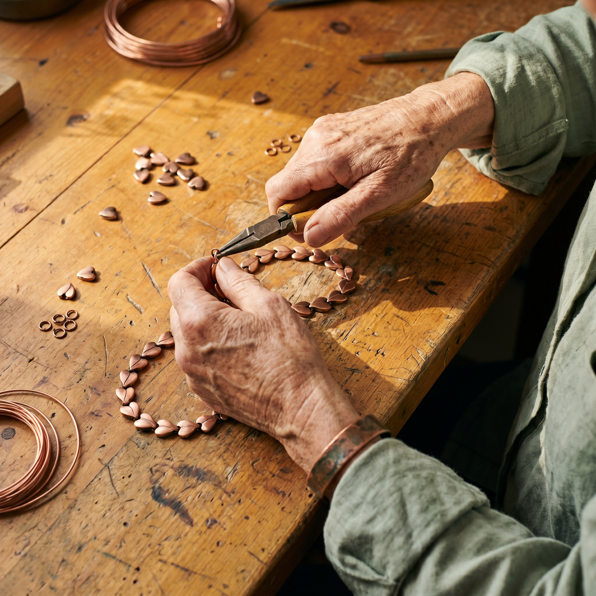 Wear Copper Briar Copper Necklace