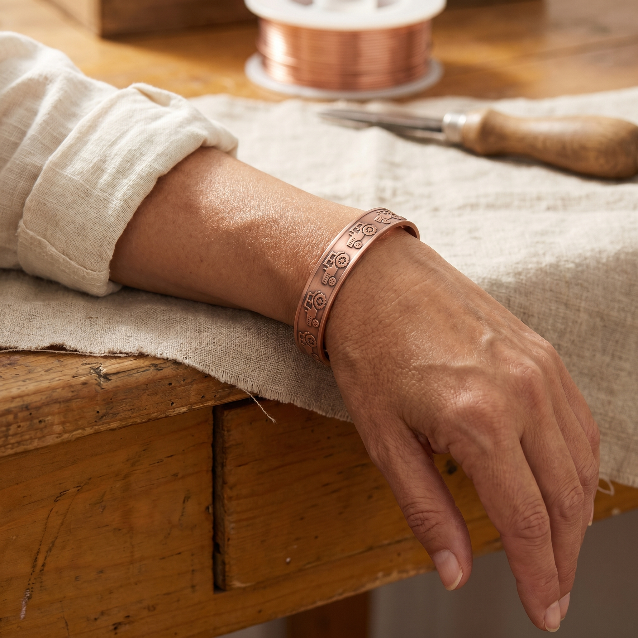 Wear Copper Brae Copper Bracelet