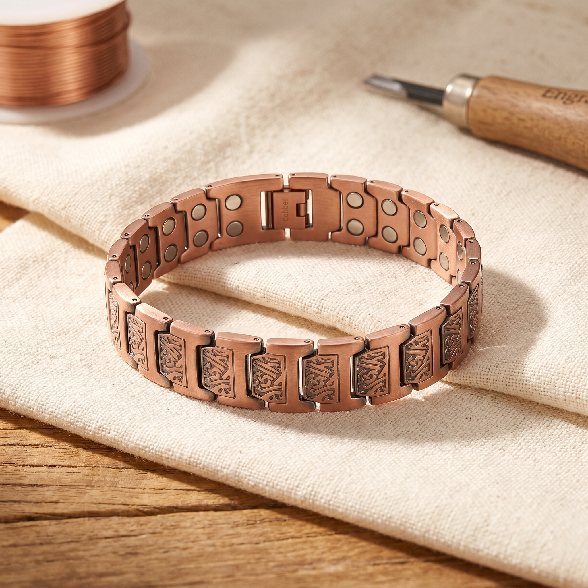 Wear Copper Glen Men's Copper Bracelet