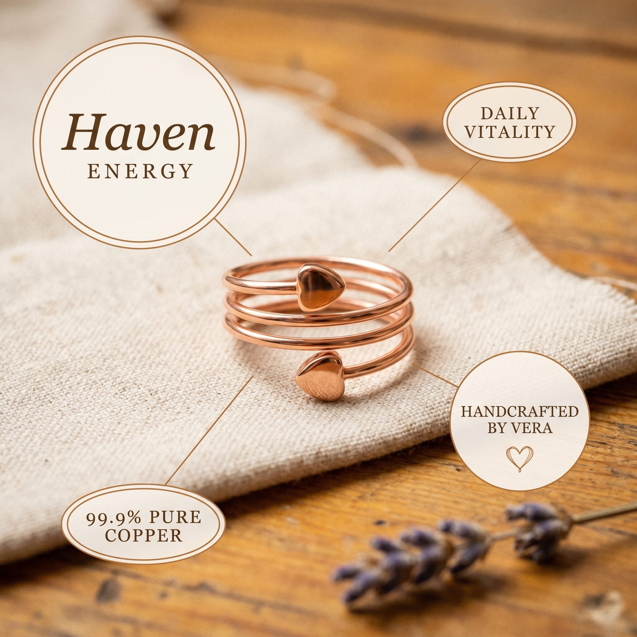 Wear Copper Haven Copper Ring