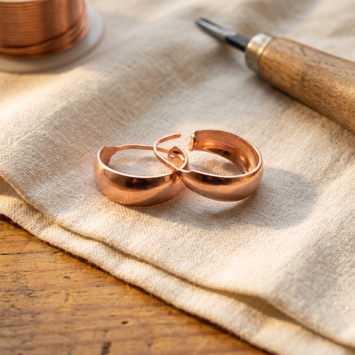 Wear Copper Dell Copper Earrings