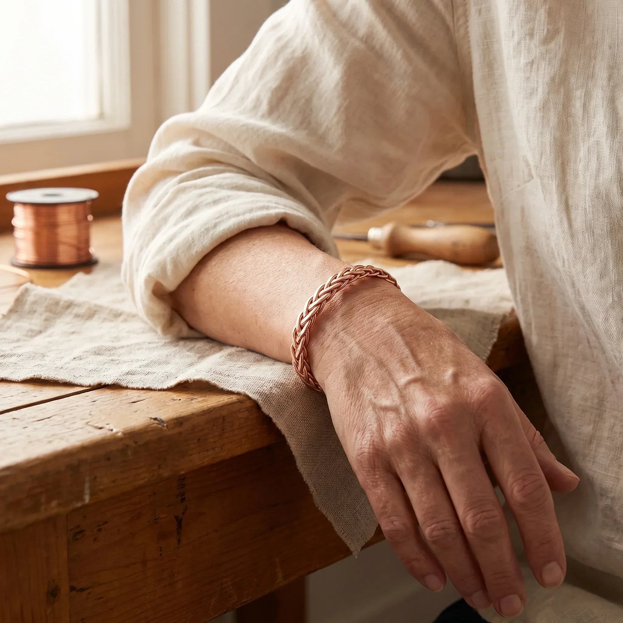 Wear Copper Bramble Copper Bracelet