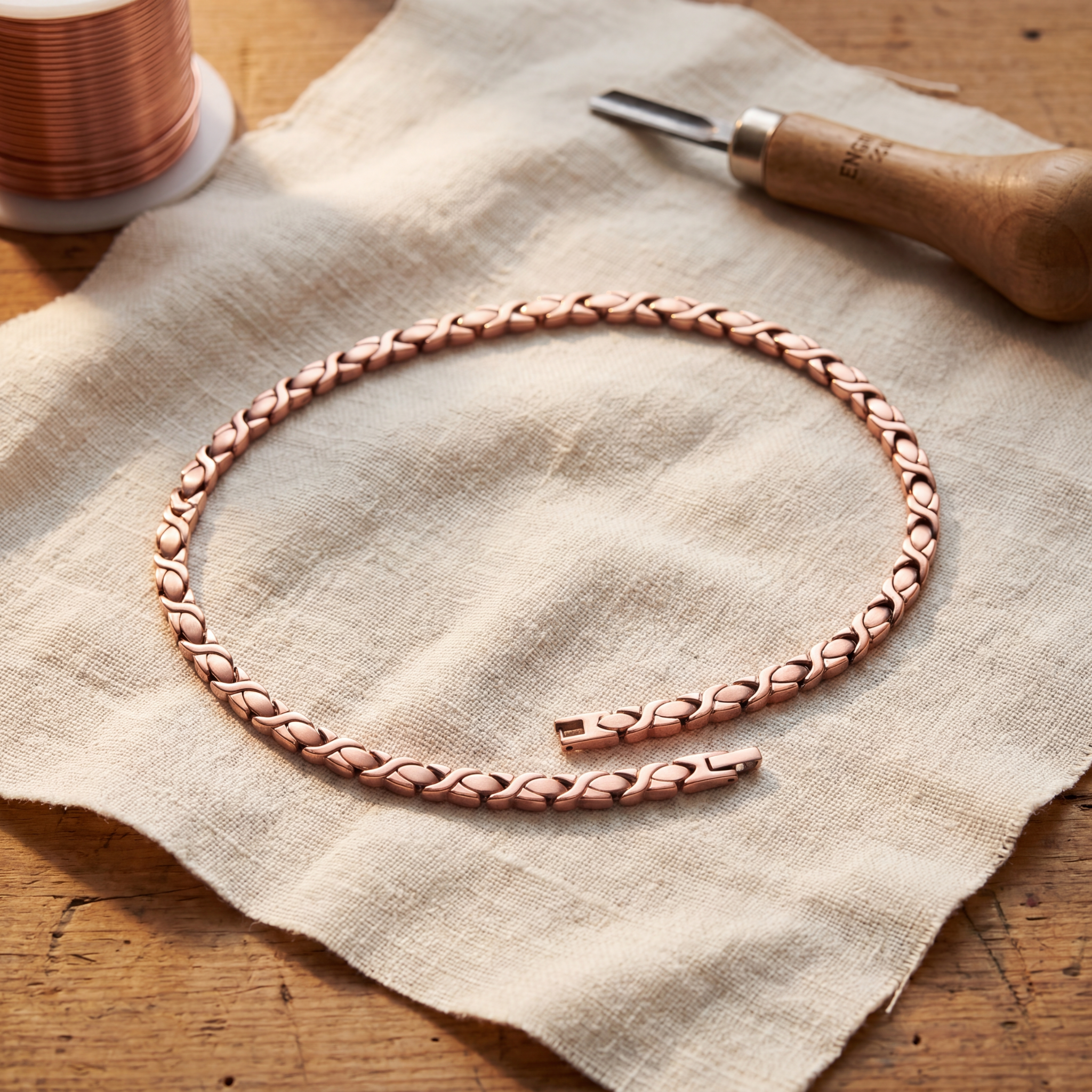Wear Copper Cedar Copper Necklace