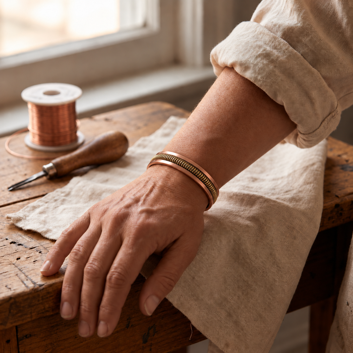 Copper Soul Bough Copper Bracelet