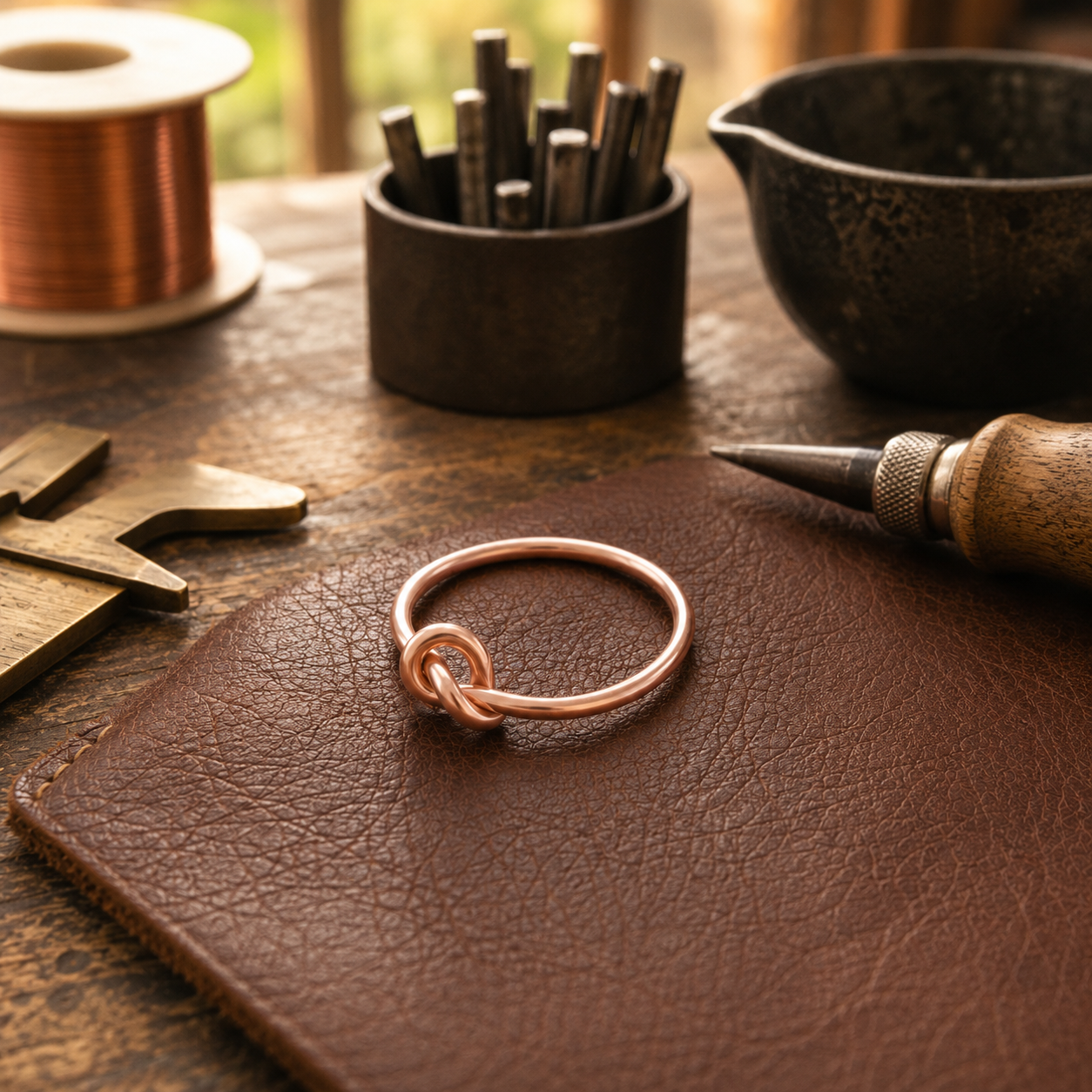 Wear Copper Lace Copper Ring