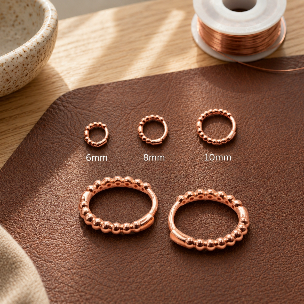 Wear Copper Smal Copper Earrings