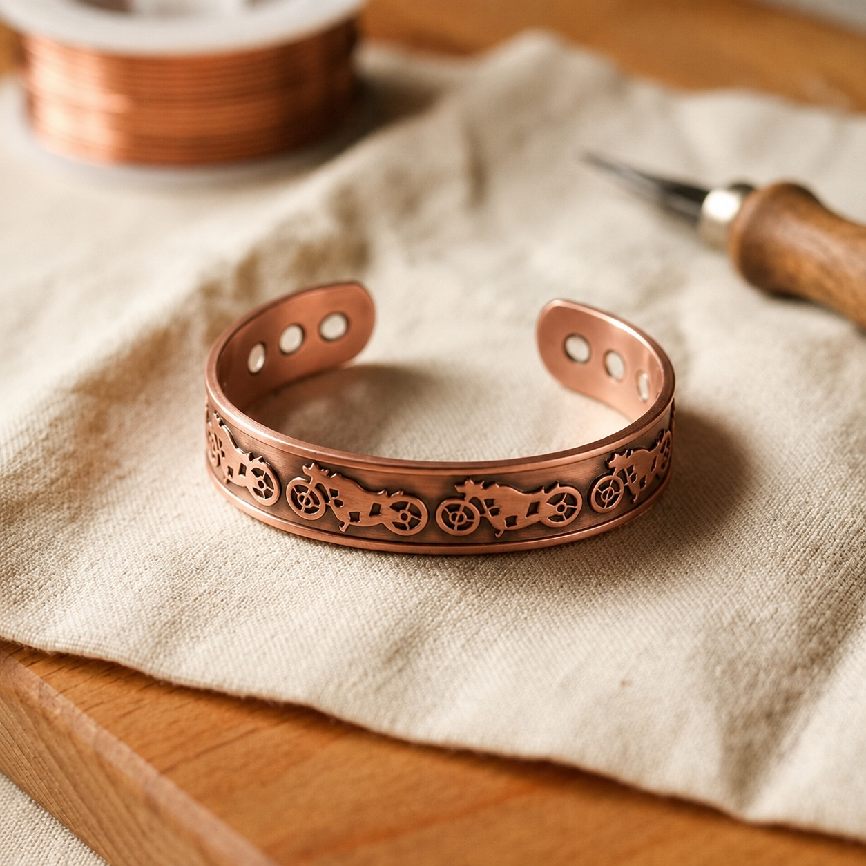 Wear Copper Ride Copper Bracelet