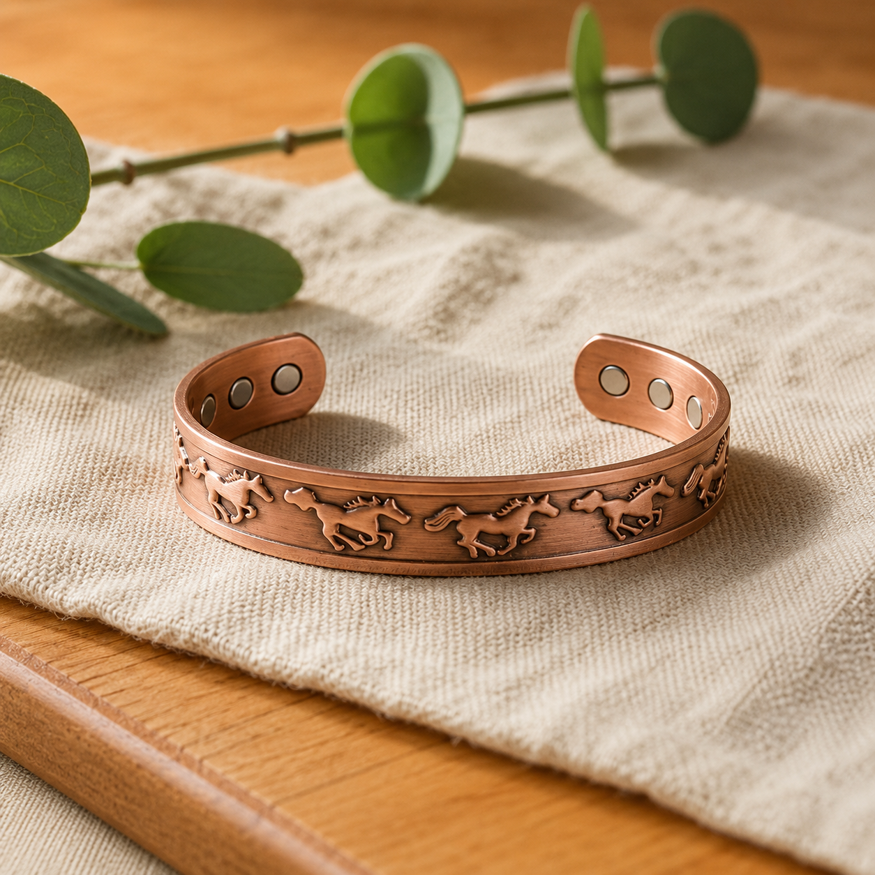 Wear Copper Horse Copper Bracelet