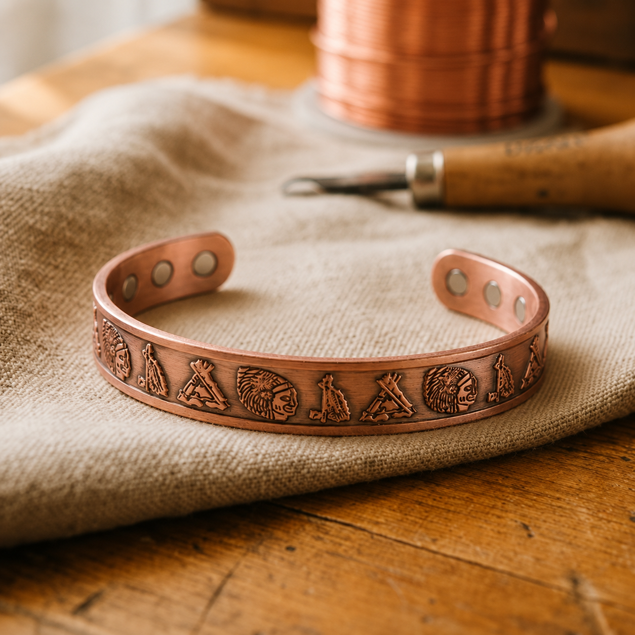Wear Copper Native Copper Bracelet