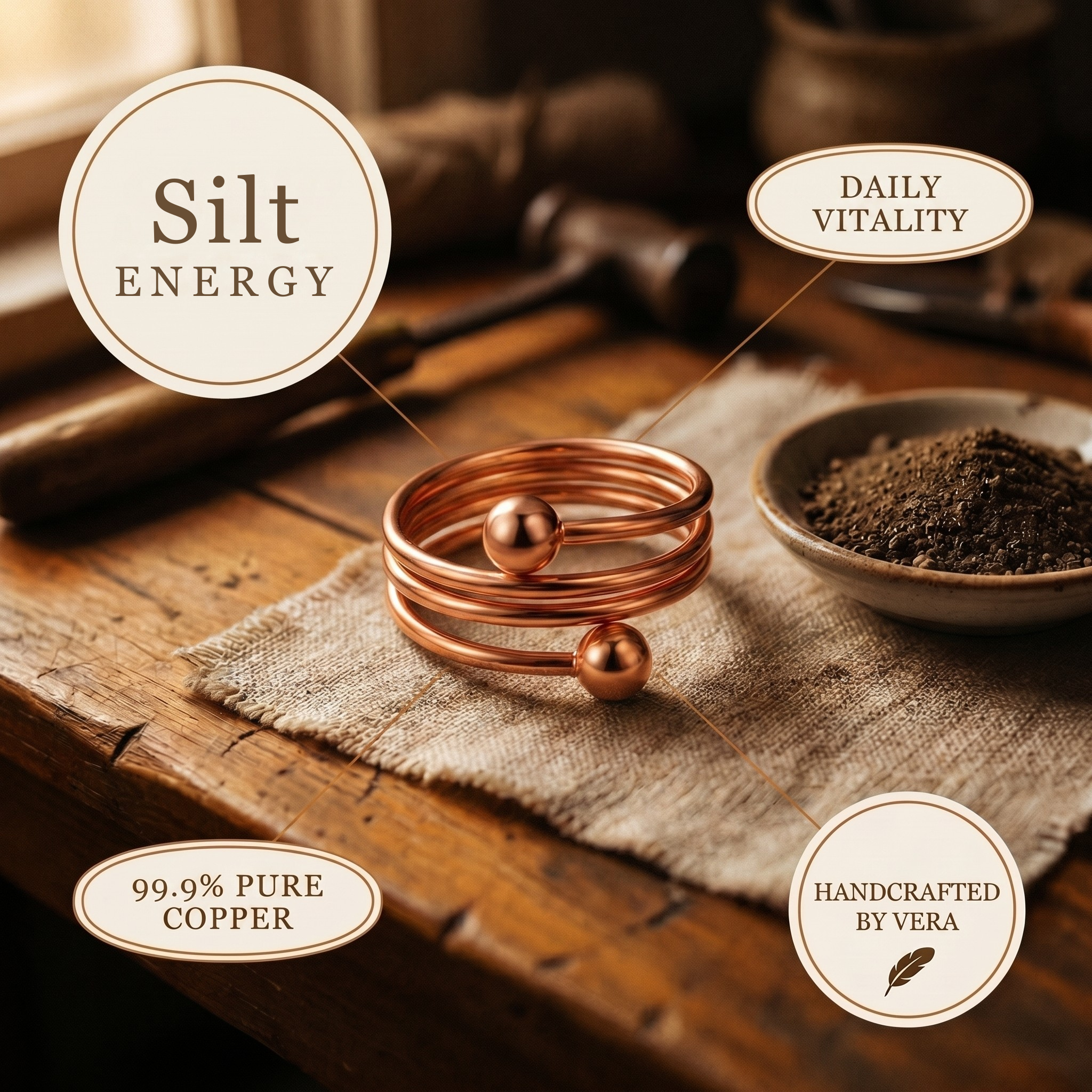 Wear Copper Silt Copper Ring