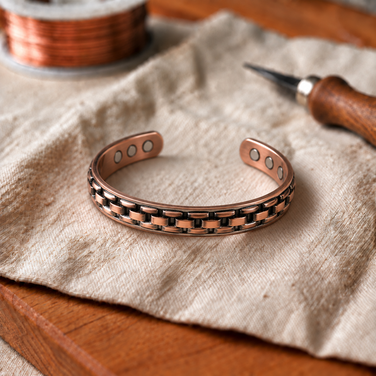 Copper Soul Wren Copper Bracelet