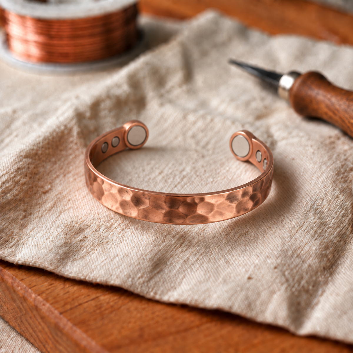 Copper Soul Nettle Copper Bracelet