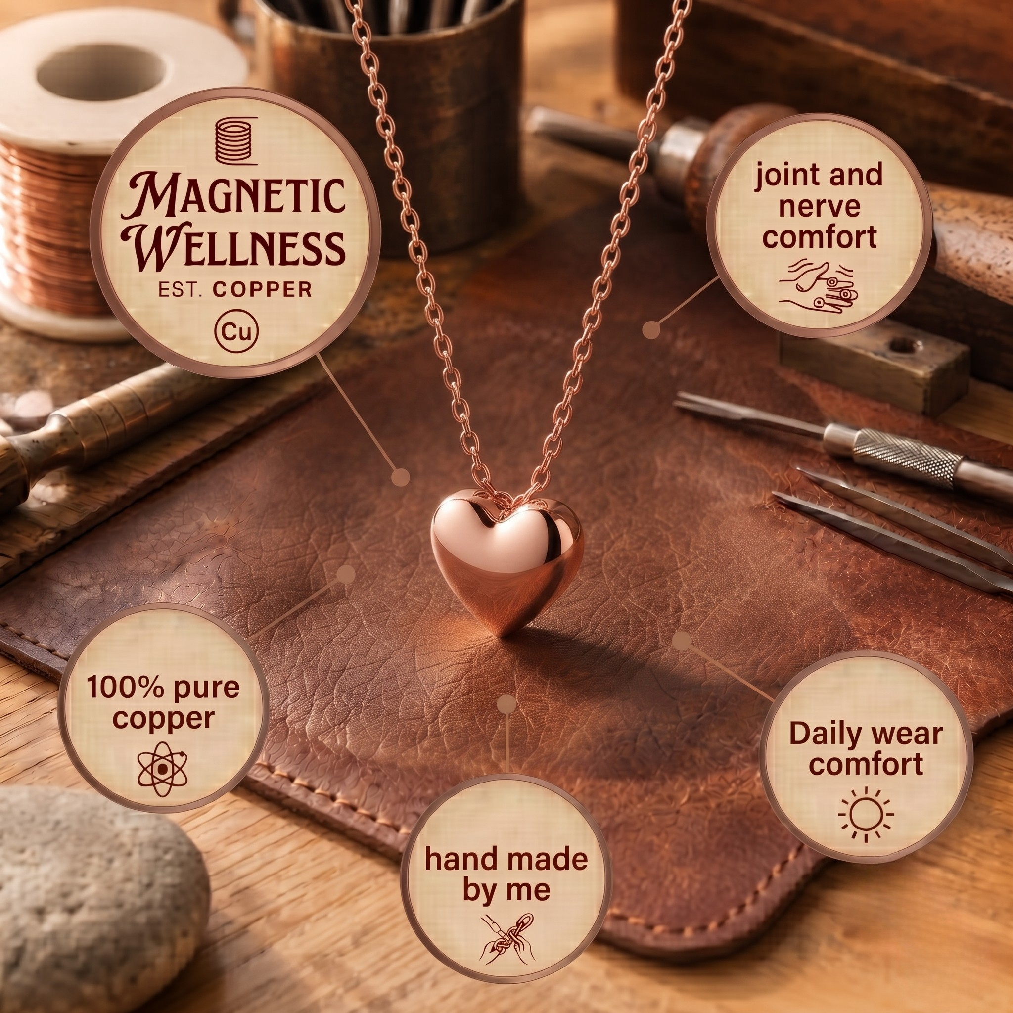 Wear Copper Kern Copper Necklace