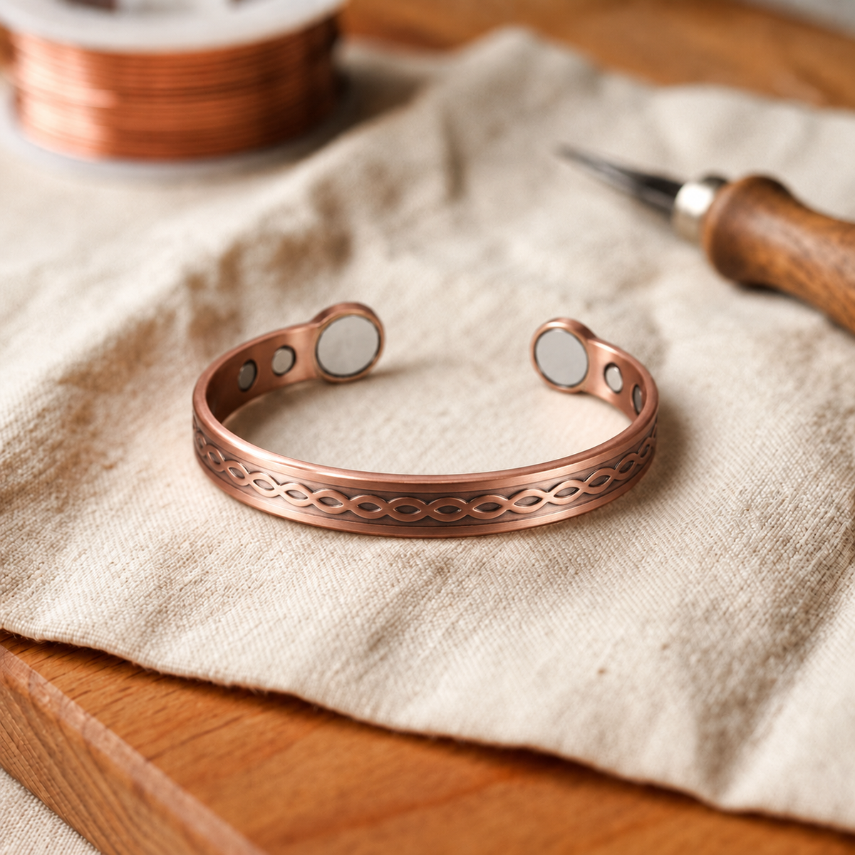Copper Soul Sorrel Copper Bracelet