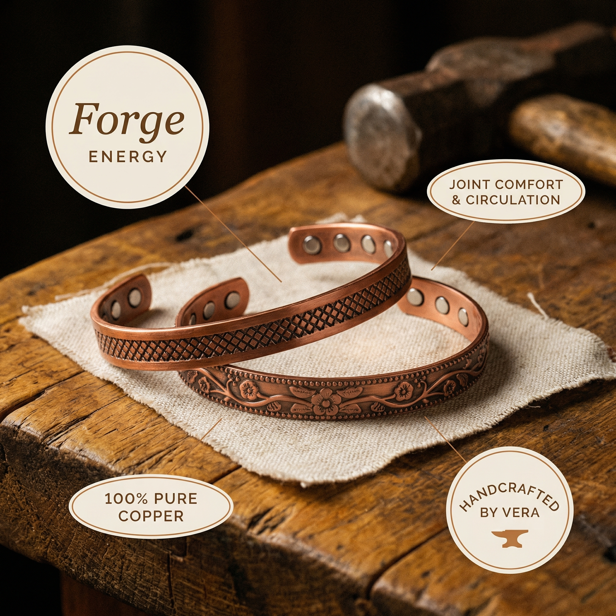 Wear Copper Forge Copper Set
