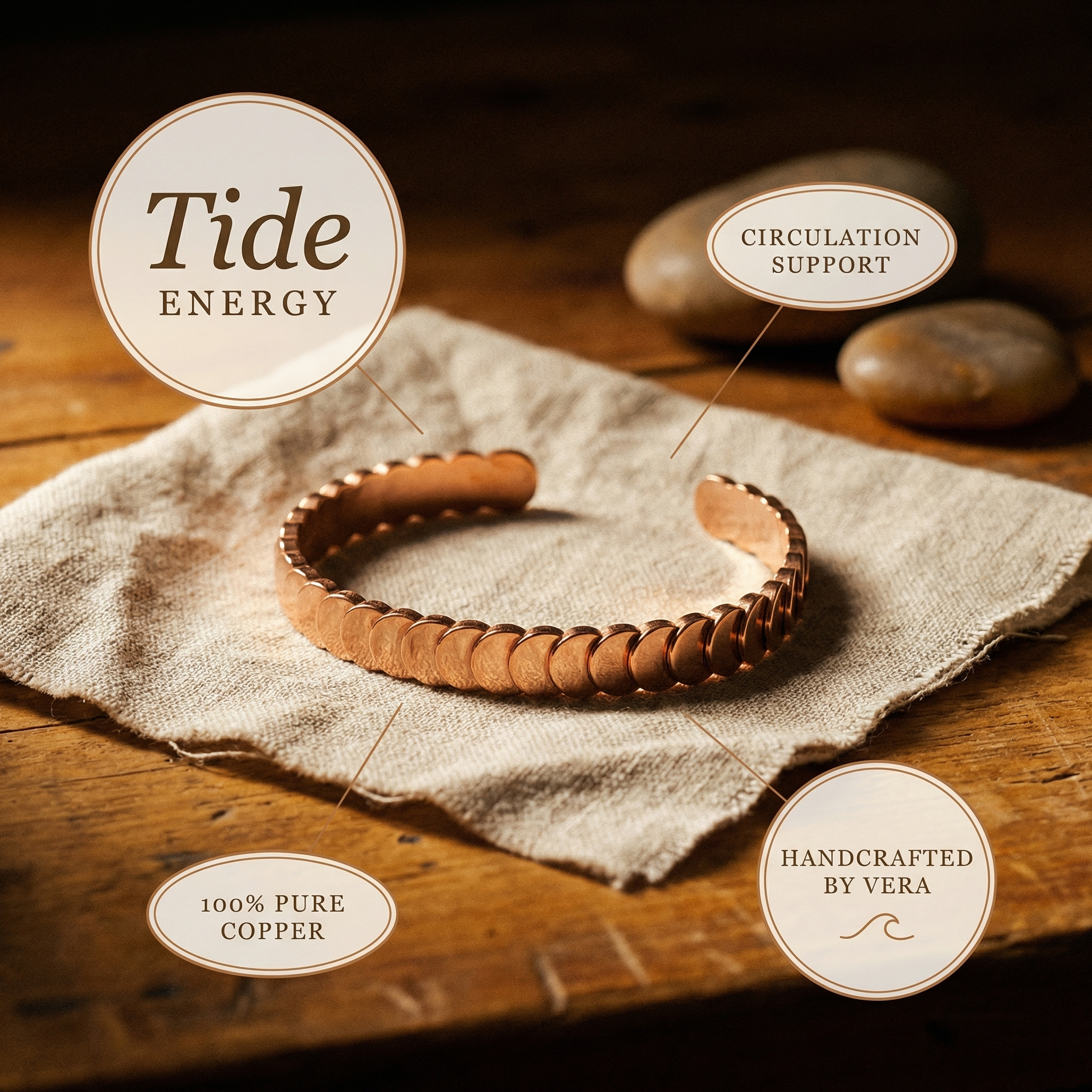 Wear Copper Tide Copper Bracelet