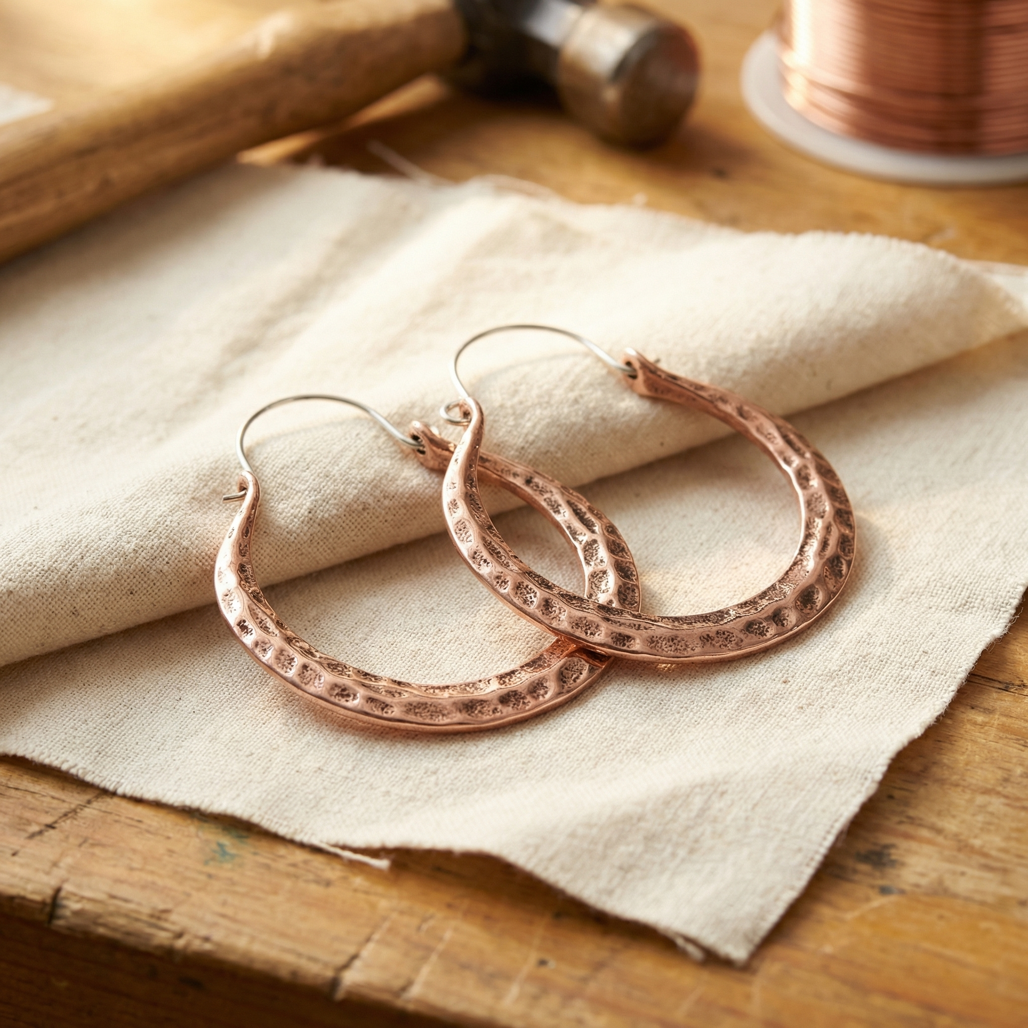 Wear Copper Ember Copper Earrings