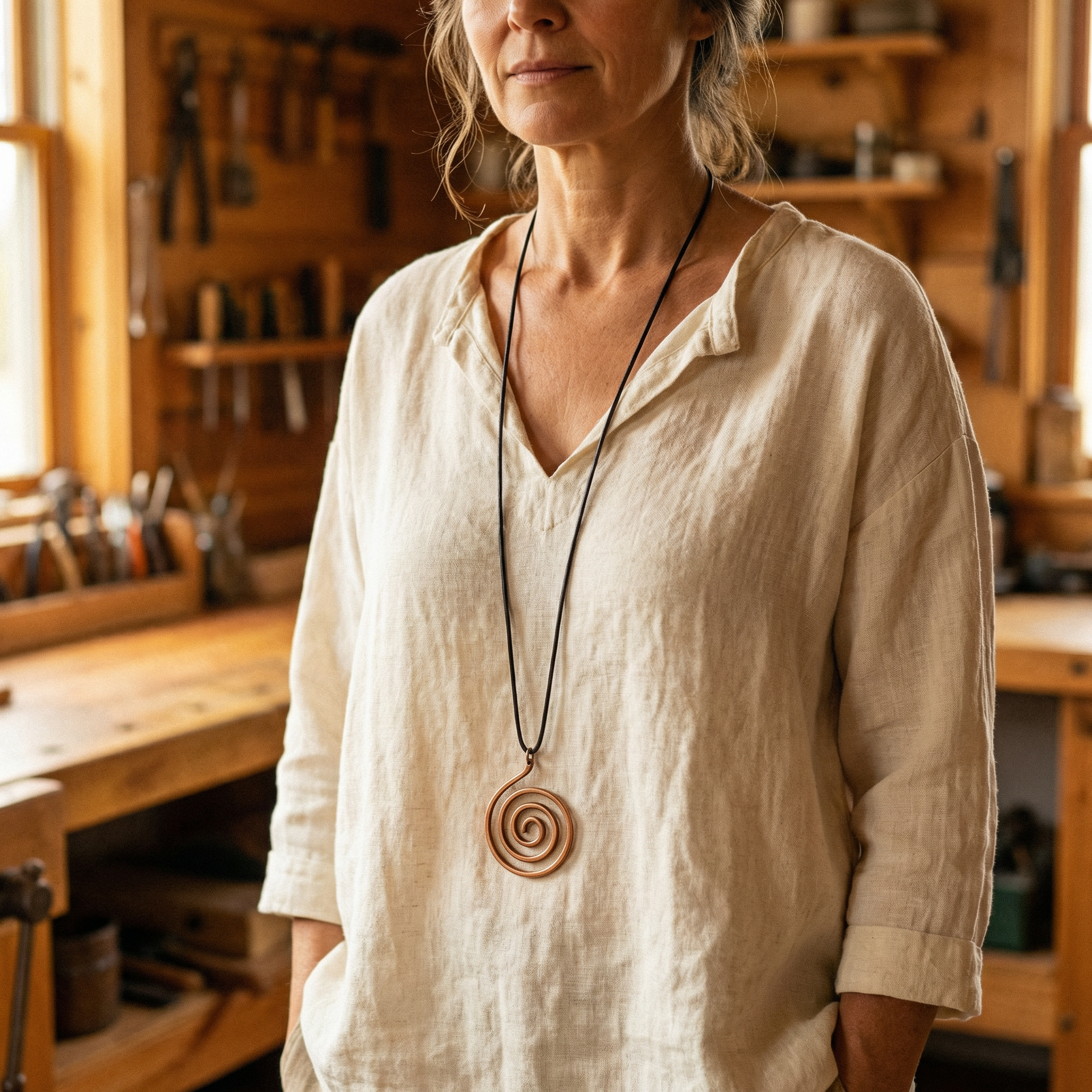 Wear Copper Mesa Copper Necklace
