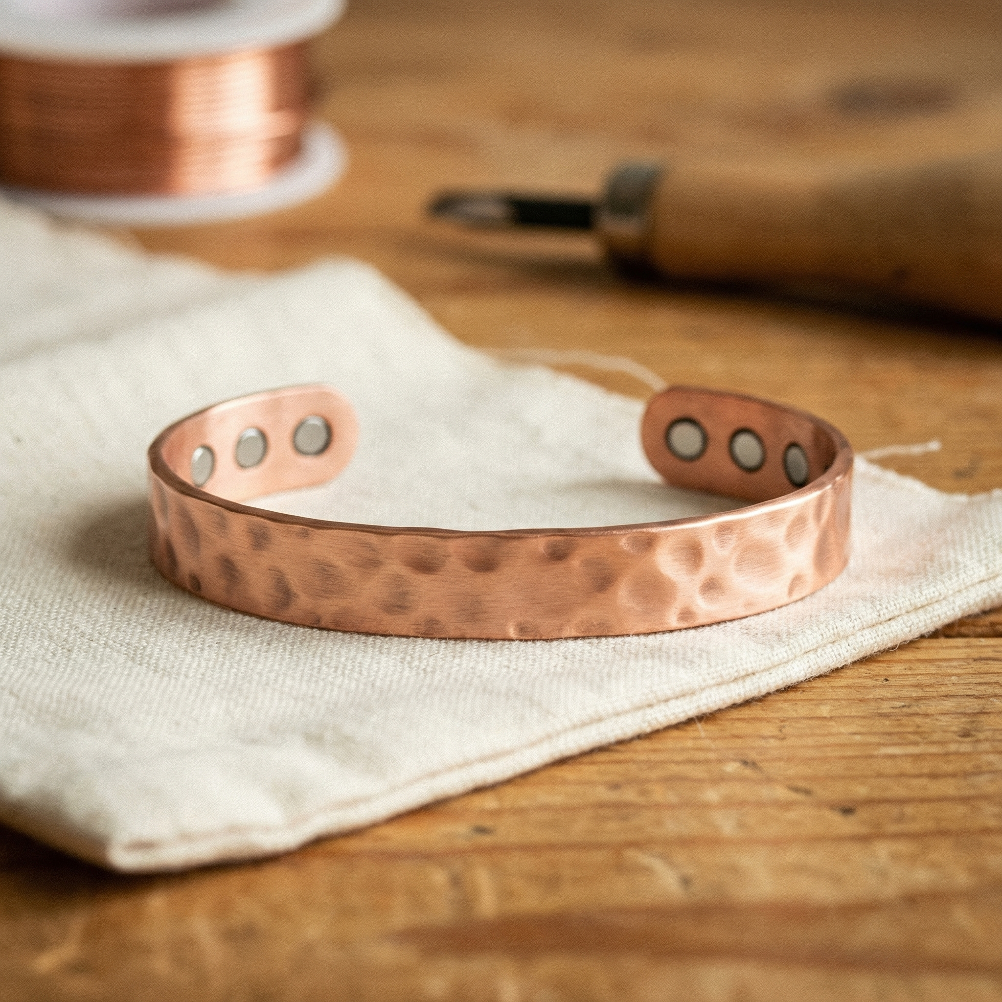 Wear Copper Lodestone Copper Bracelet