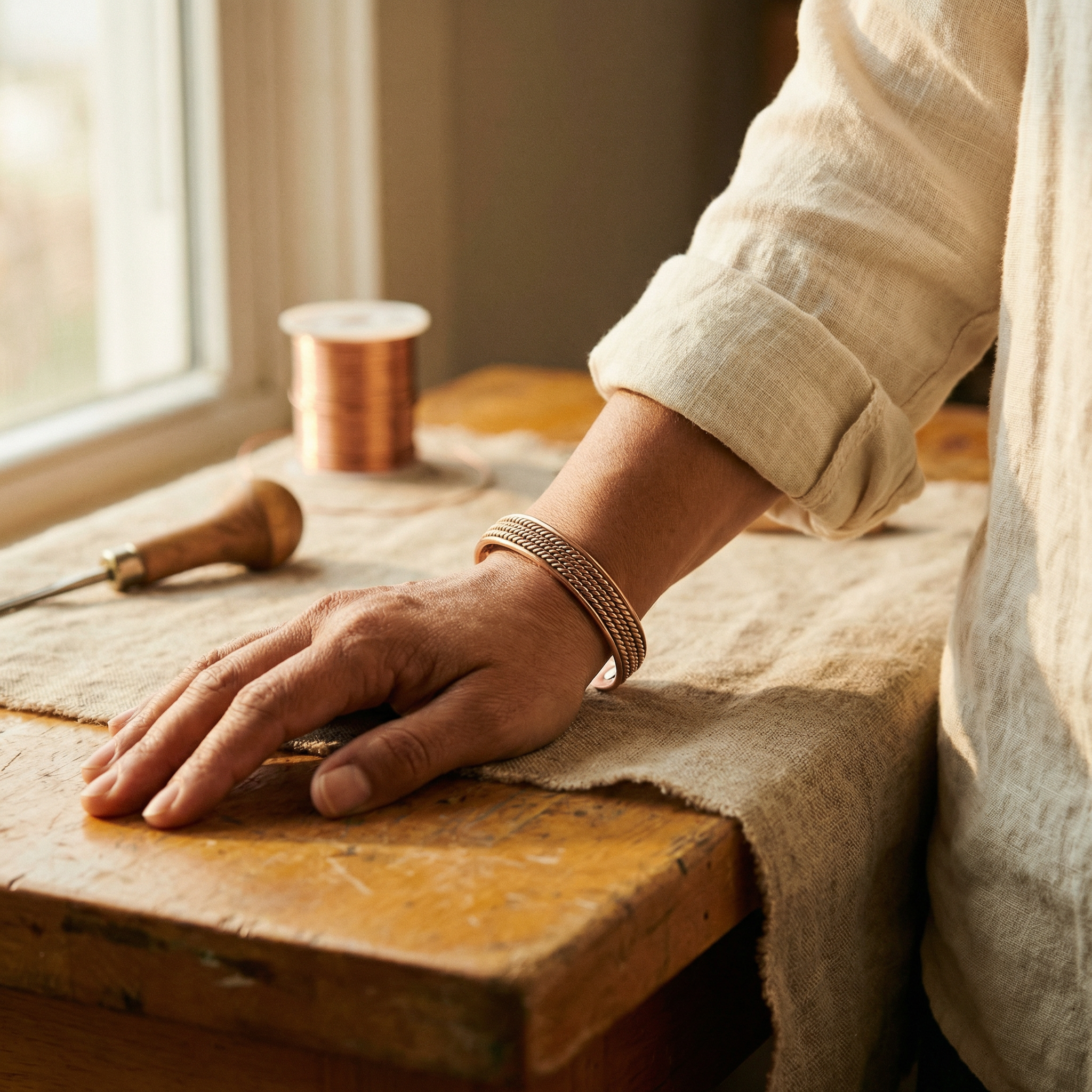 Wear Copper Forge Copper Bracelet