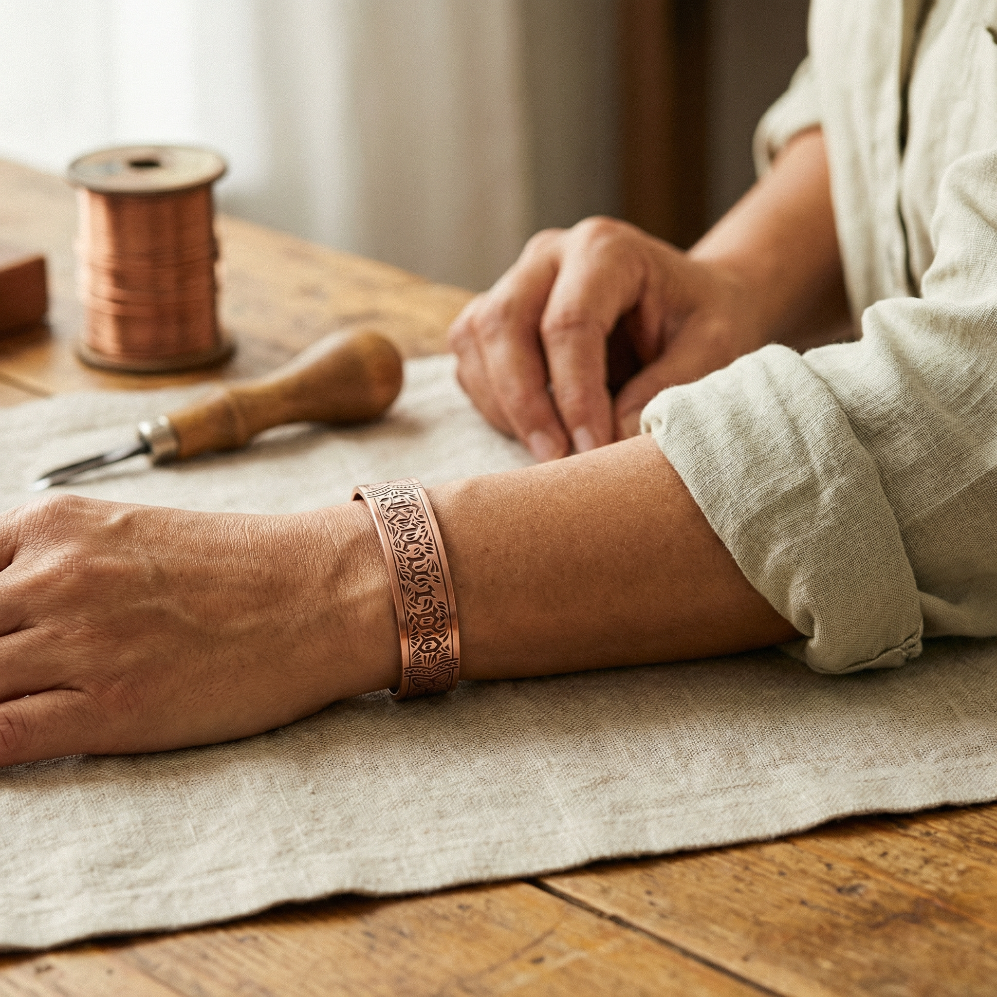 Wear Copper Drift Copper Bracelet