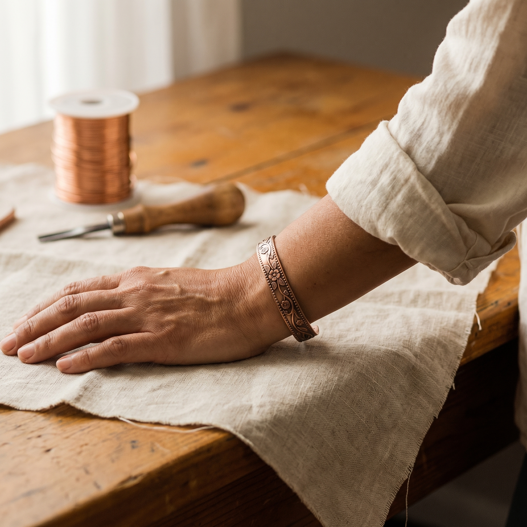 Wear Copper Knell Copper Bracelet