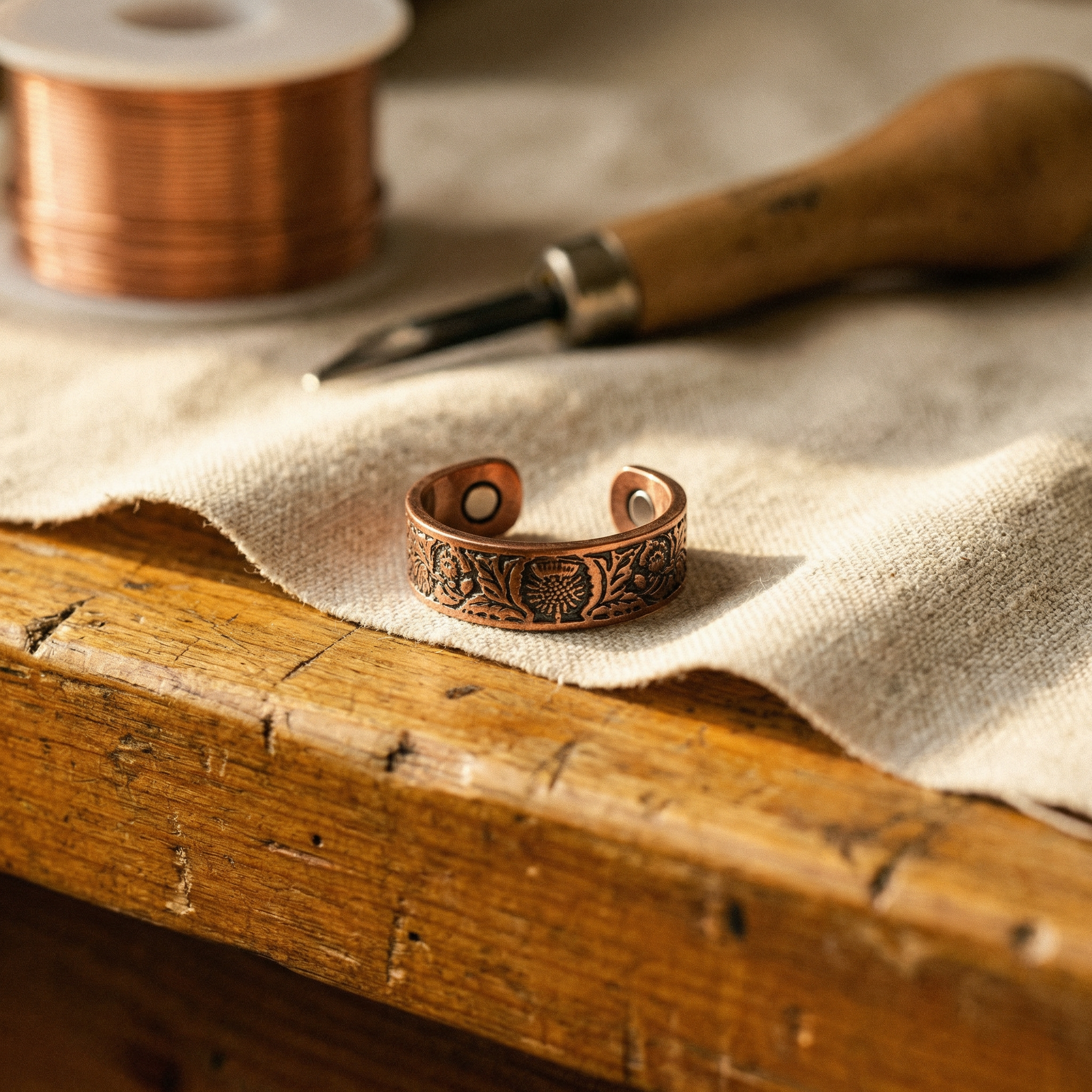Wear Copper Bole Copper Ring