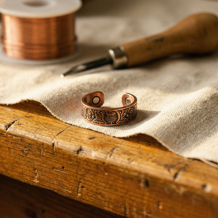 Wear Copper Bole Copper Ring