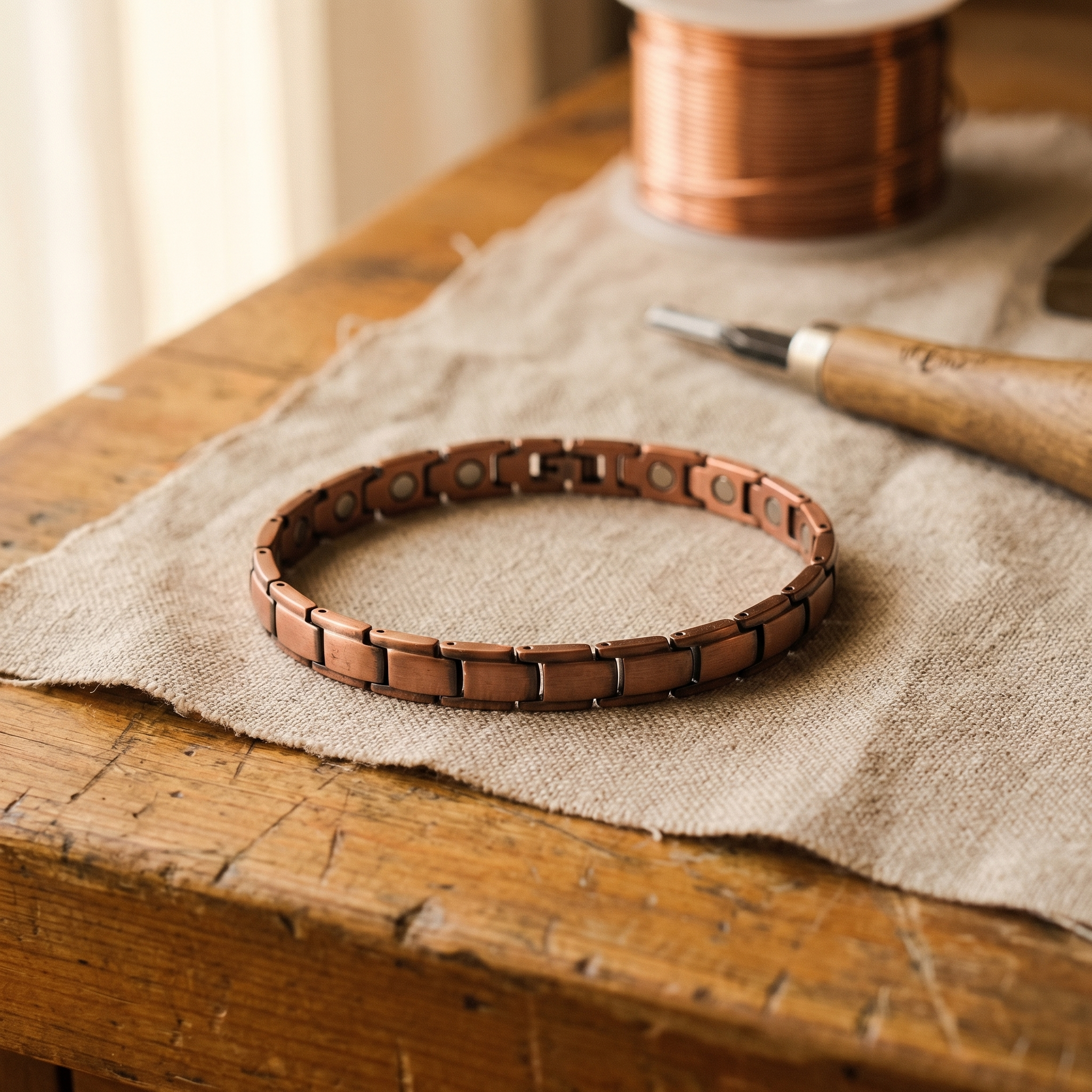 Wear Copper Shore Copper Anklet