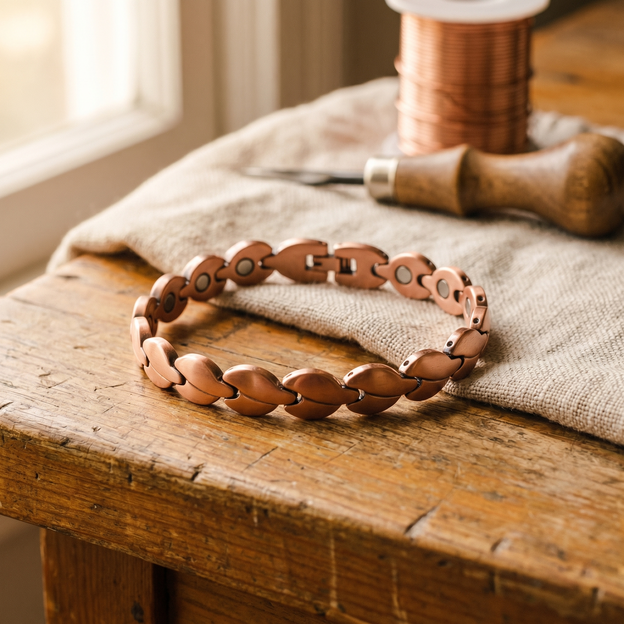 Wear Copper Marsh Copper Anklet