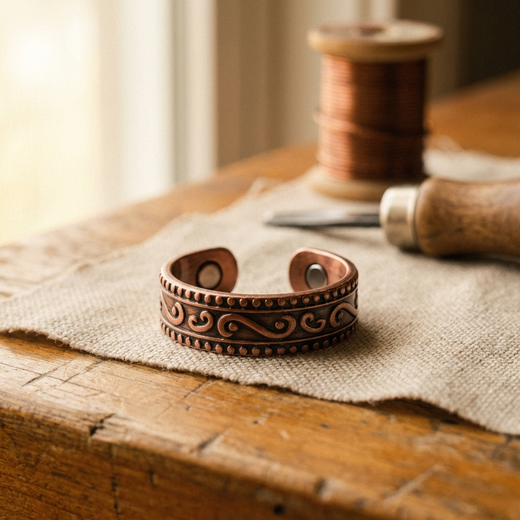 Wear Copper Fern Copper Ring