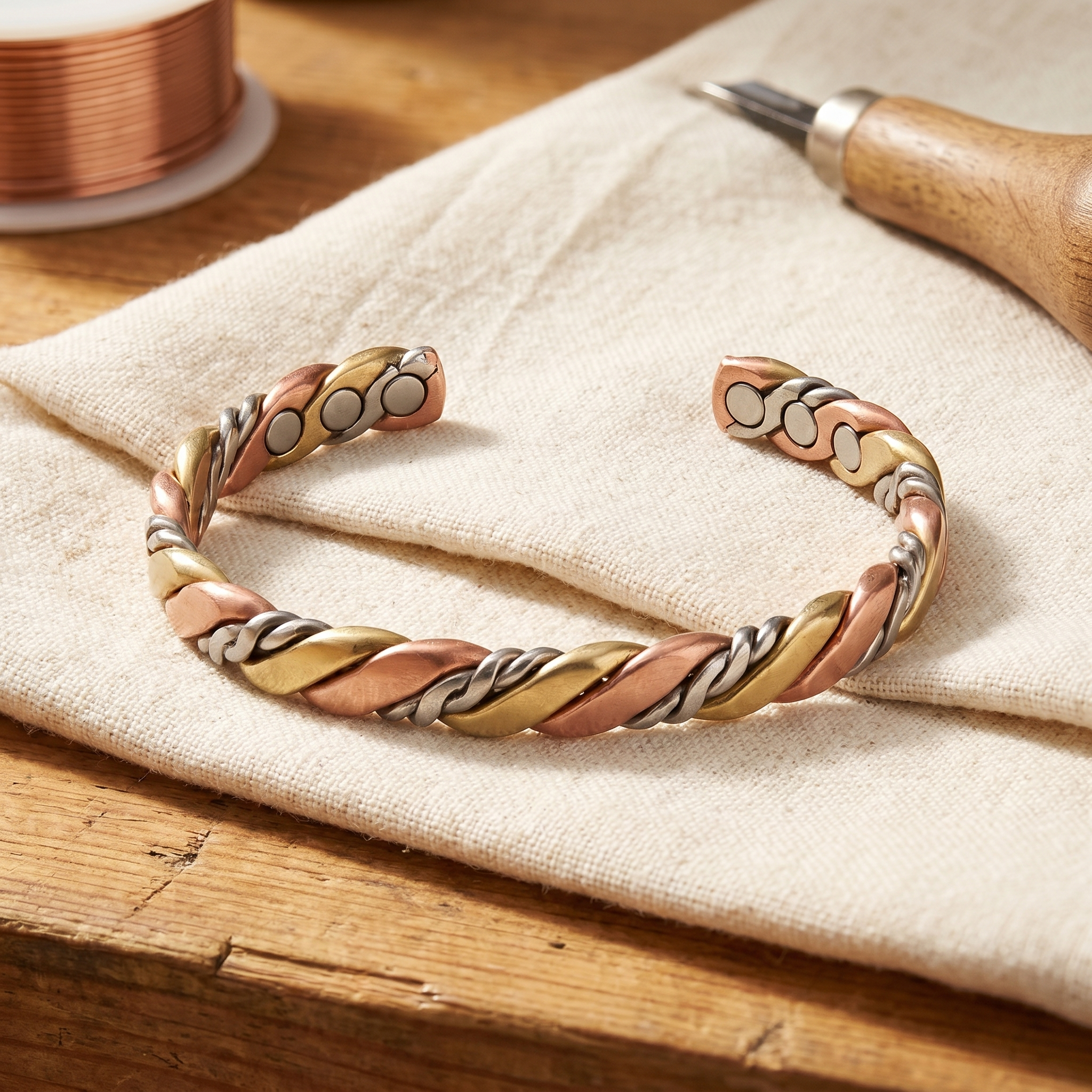 Wear Copper Stone Copper Bracelet