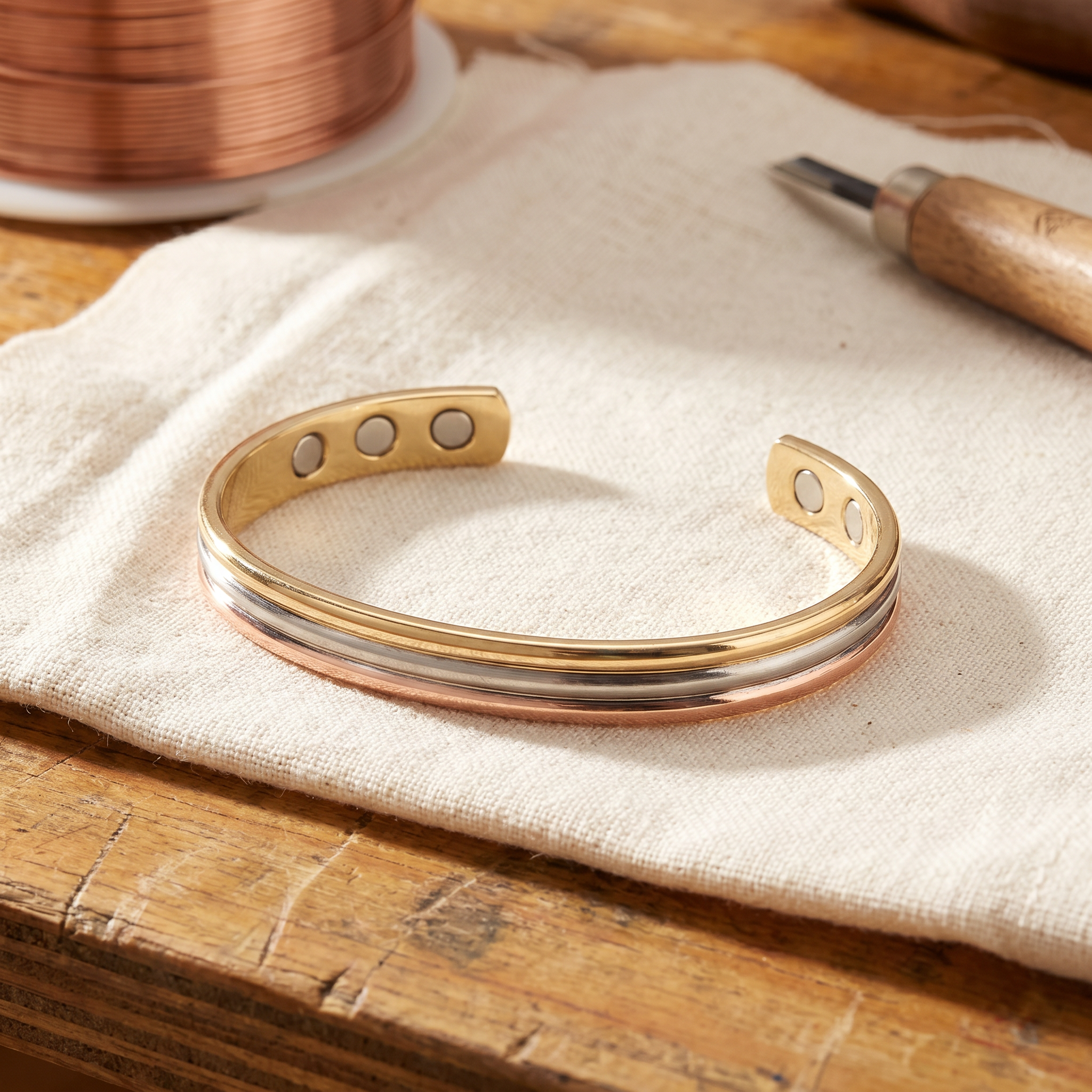 Wear Copper Fell Copper Bracelet