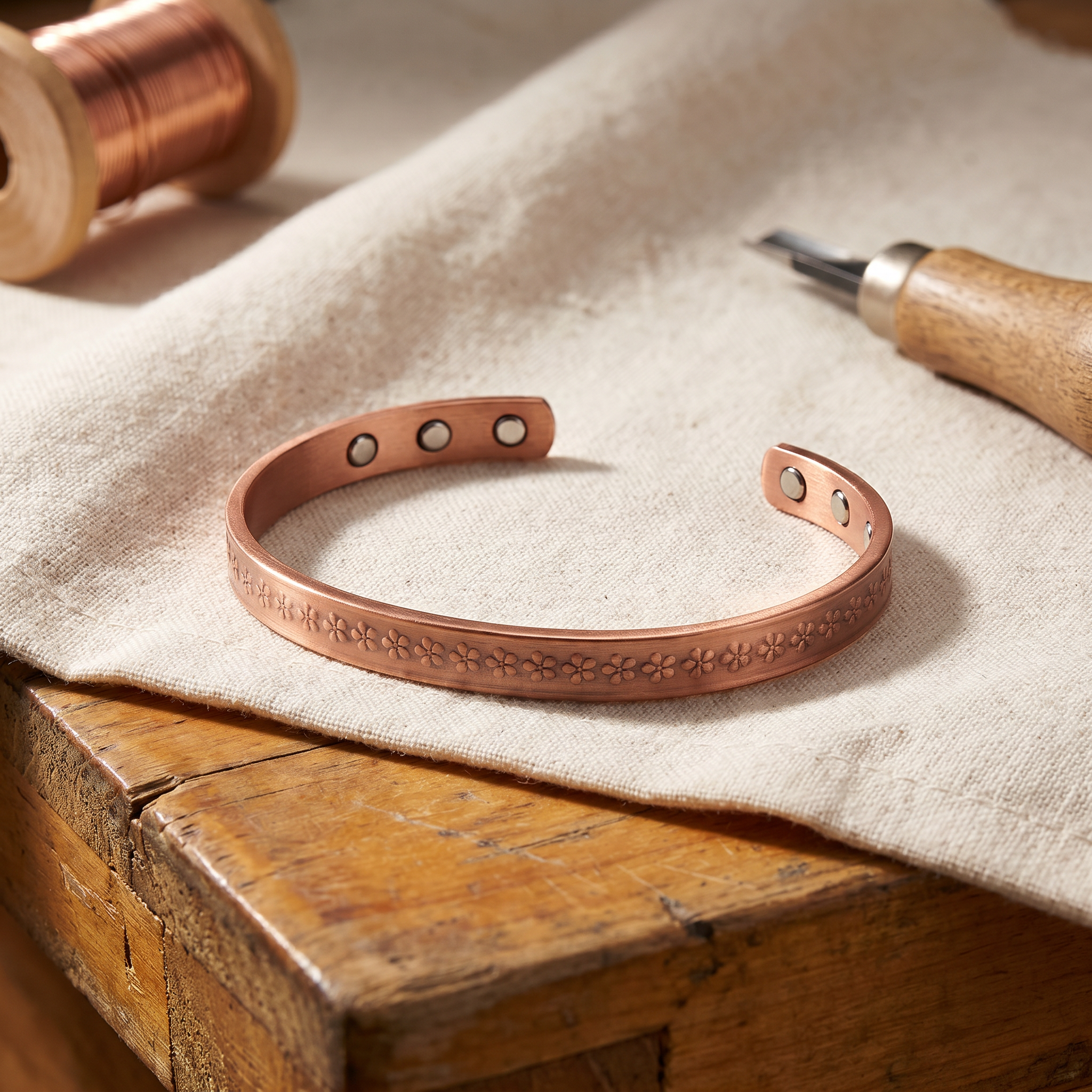 Wear Copper Loch Copper Bracelet