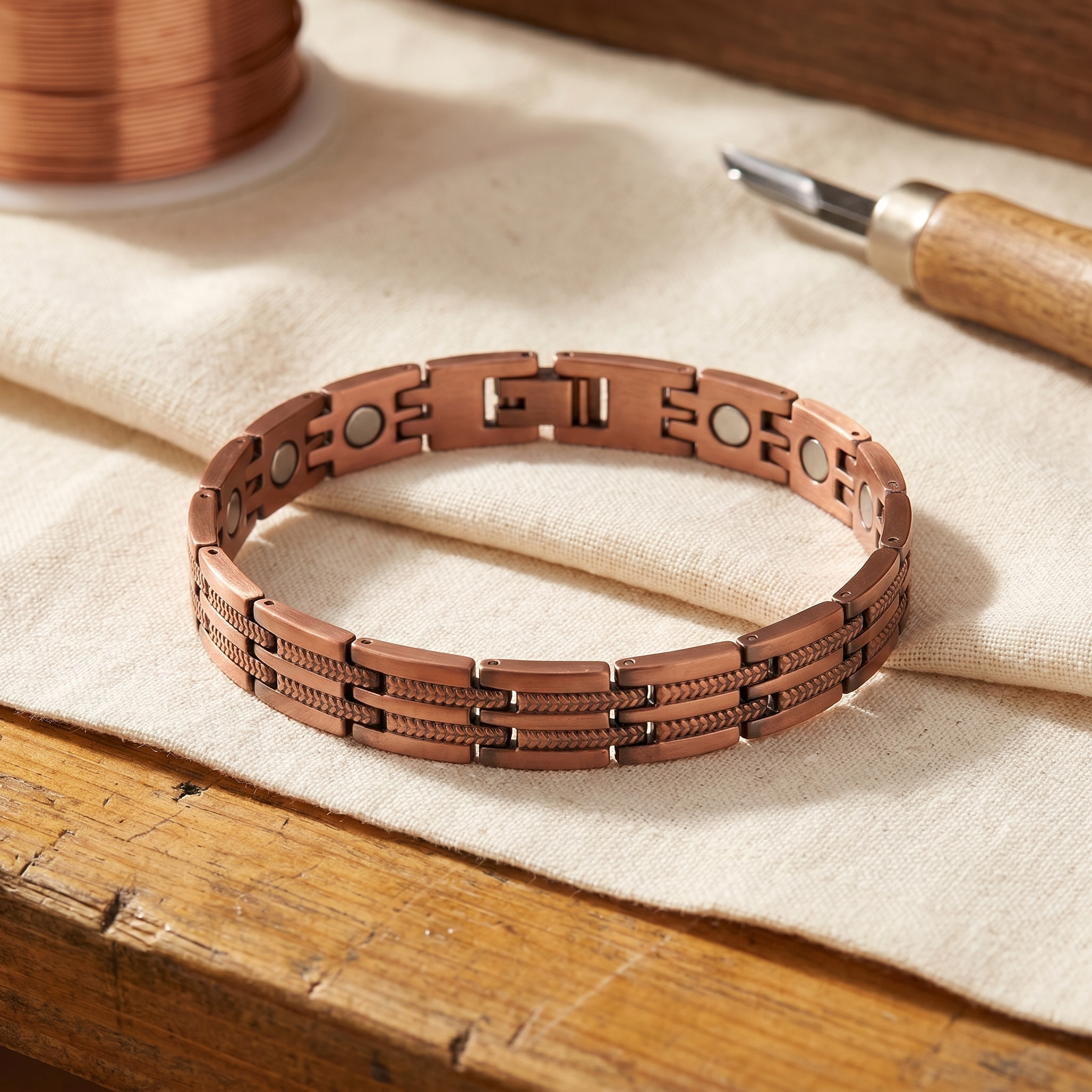 Wear Copper Pike Men's Copper Bracelet