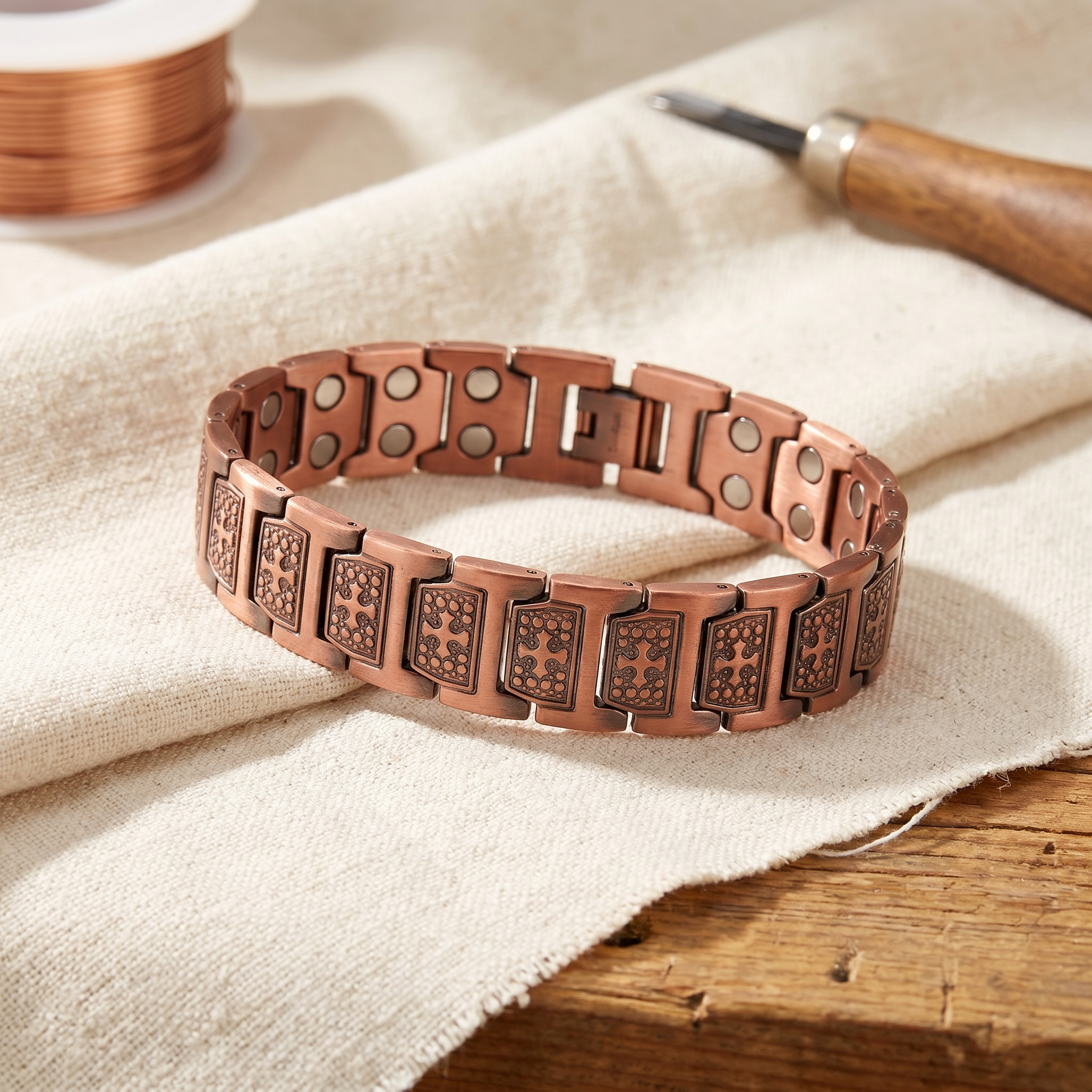 Wear Copper Gale Men's Copper Bracelet