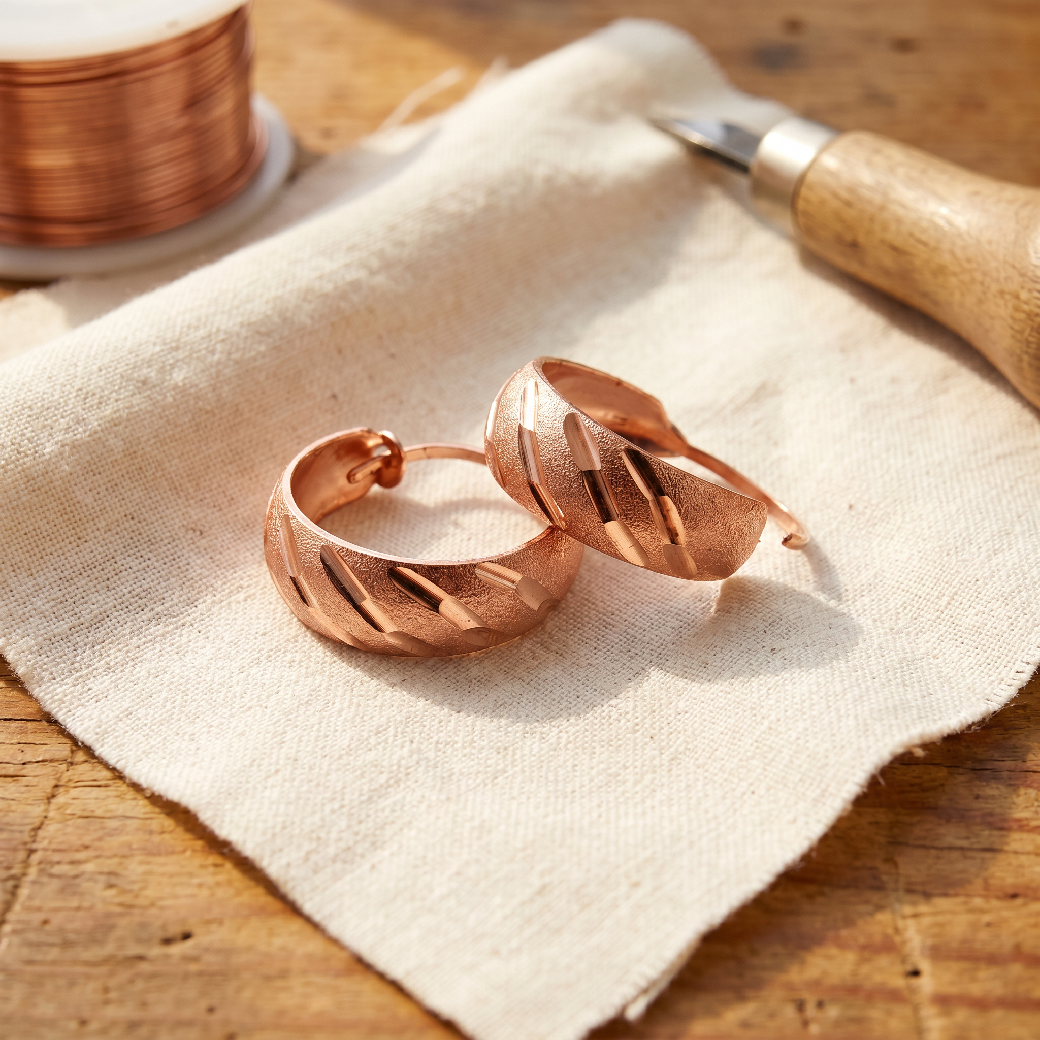 Wear Copper Vale Copper Earrings