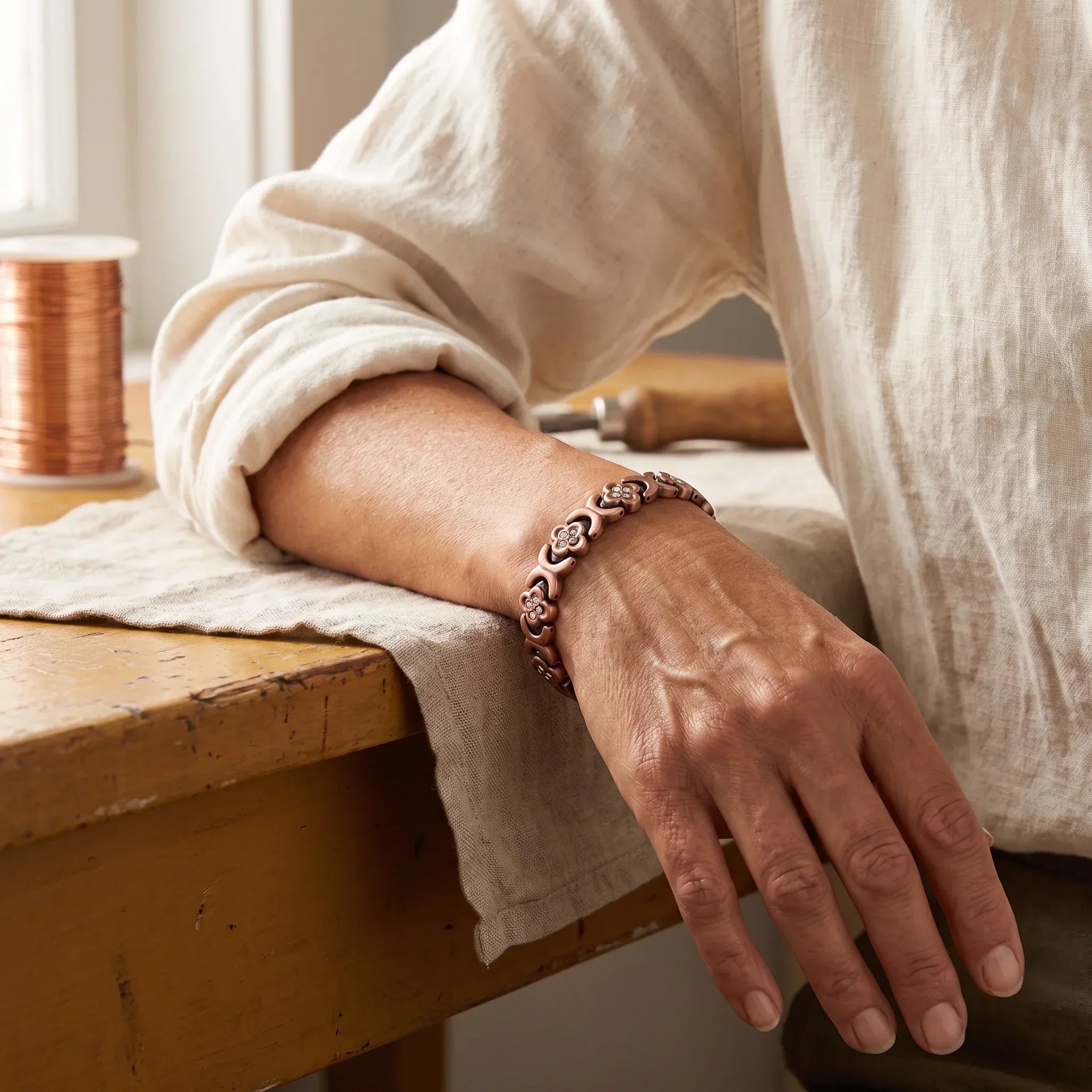 Wear Copper Keel Copper Bracelet