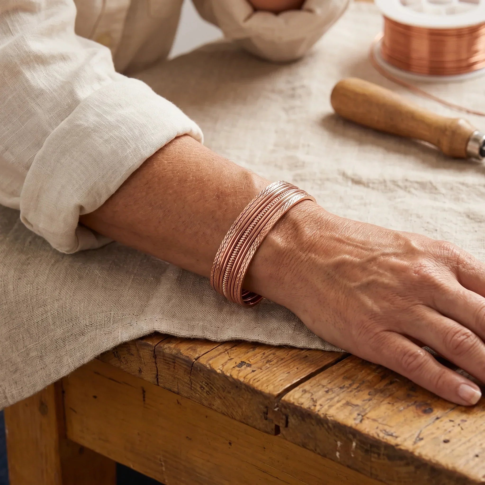 Wear Copper Bracken Copper Bracelet
