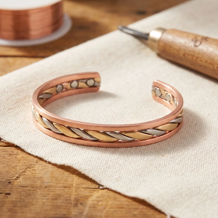 Wear Copper Bud Copper Bracelet