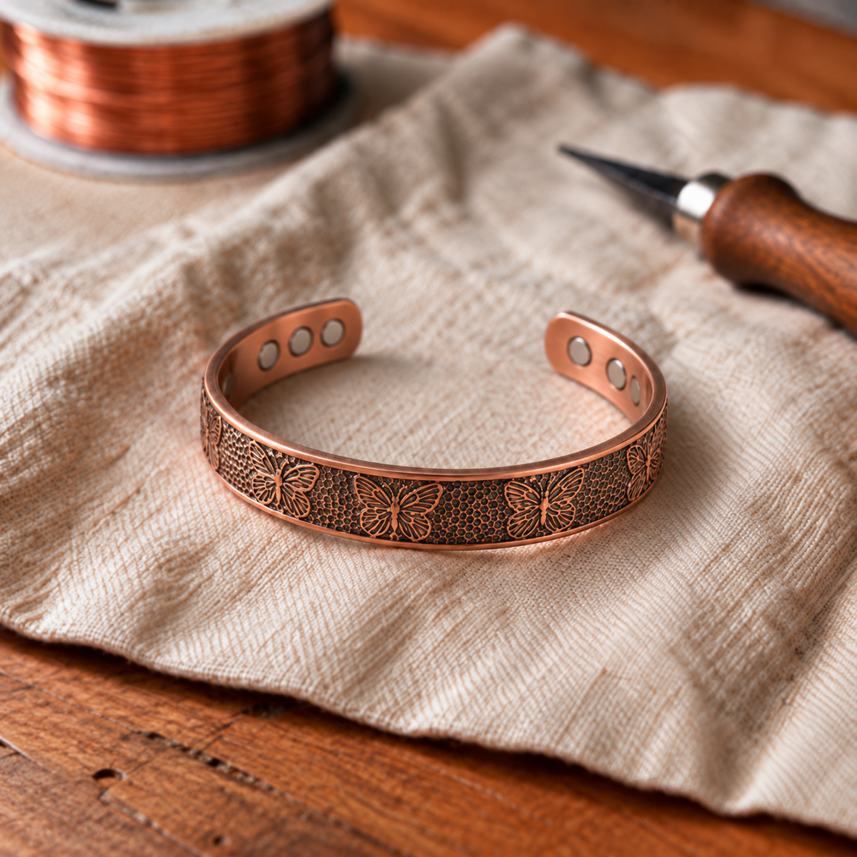 Copper Soul Shale Copper Bracelet