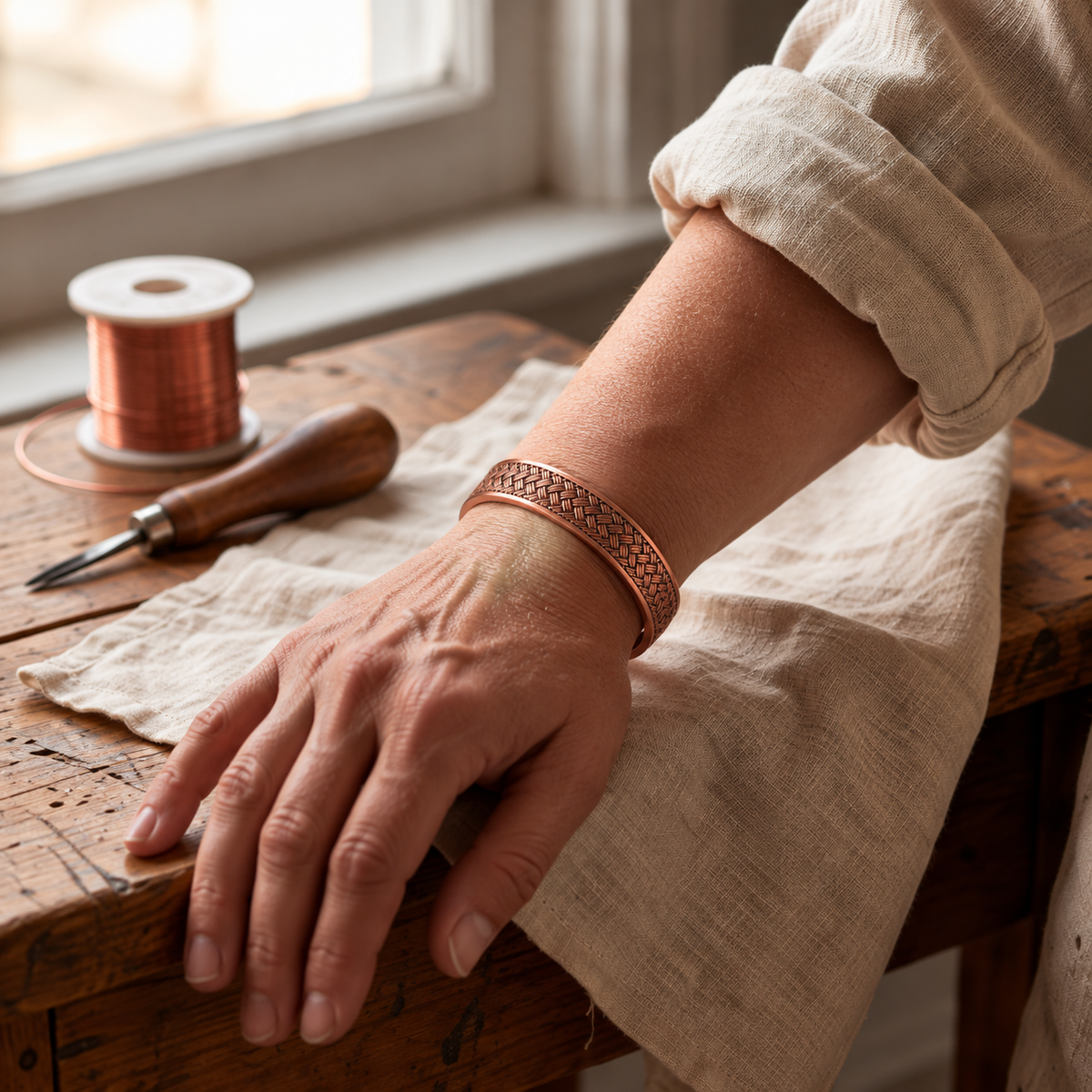 Copper Soul Russet Copper Bracelet