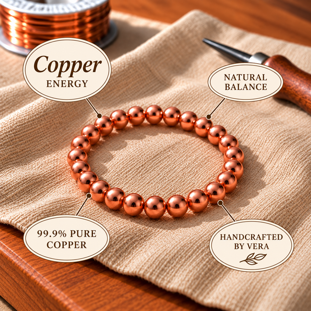 Copper Soul Prom Pure Copper Bracelet